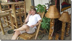 Betty in muebles store