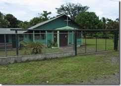Church on road to Limon