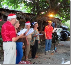 Carolers at The Point